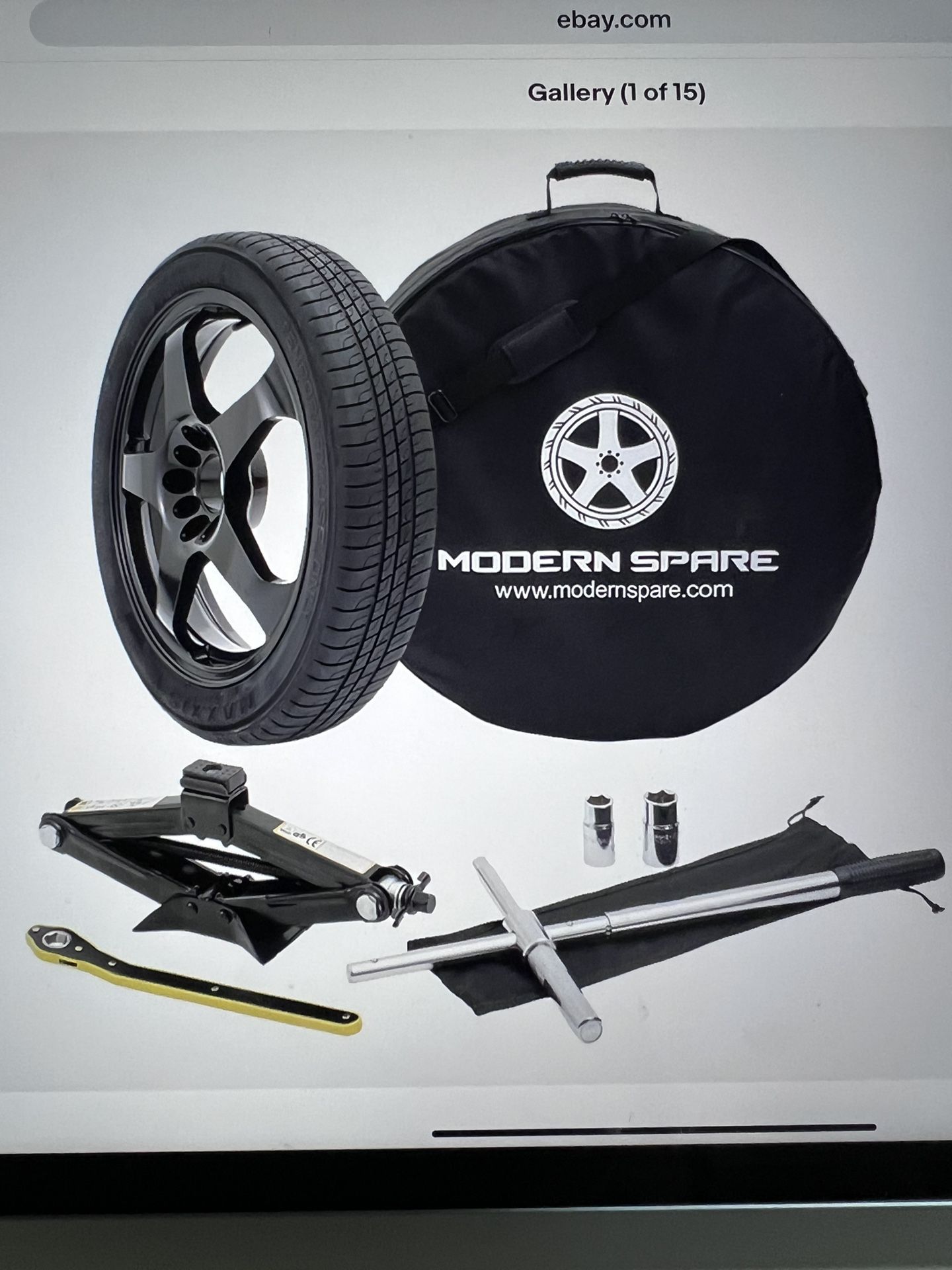Tesla Y Spare Tire Never Used