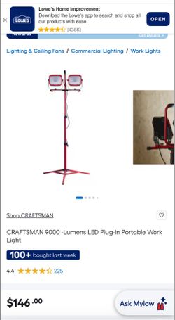 Adjustable backyard or garage light