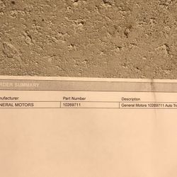 Chevy Impala / Caprice Transmission Line