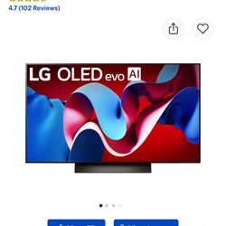LG OLED 48 In C4 TV
