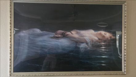 Framed Print - The young Martyr - Delarouche