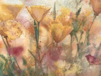 Antique Cloth Picture “Flowers”