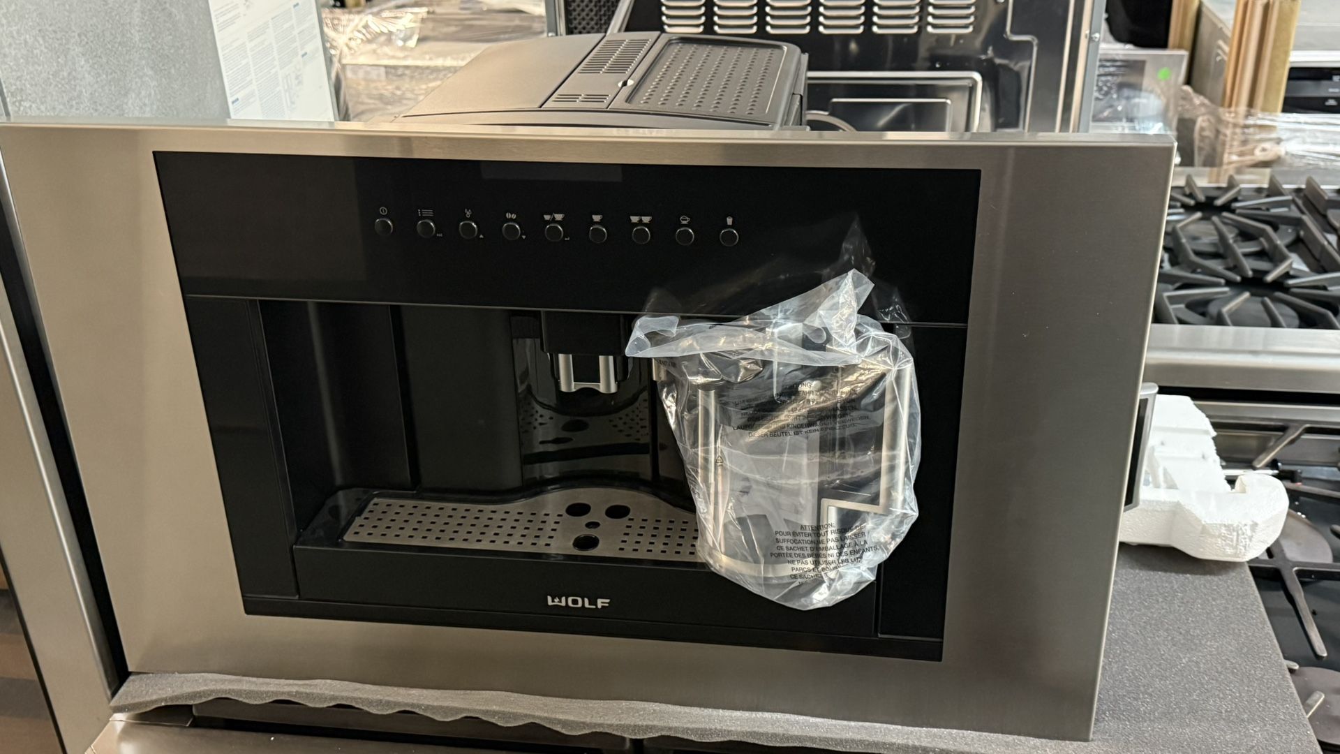 WOLF 30” Built-In Coffee Maker – EC24B – Luxury Espresso Machine