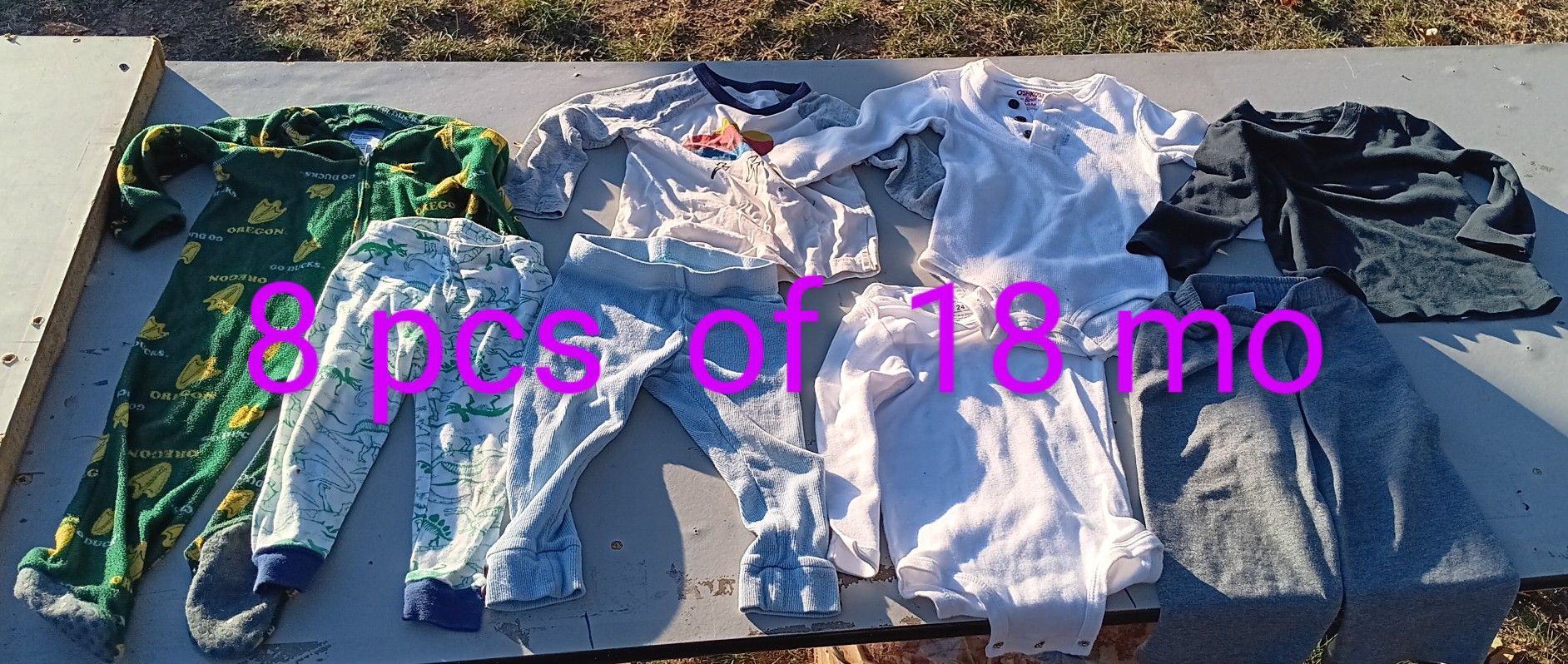 Collection of 8 Size 18-24 Toddlers Clothing
