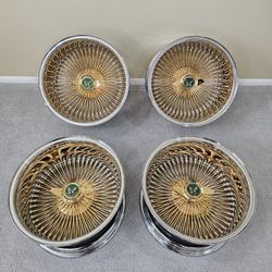 17x9 Stamped 100 Spoke Dayton Wire Wheels