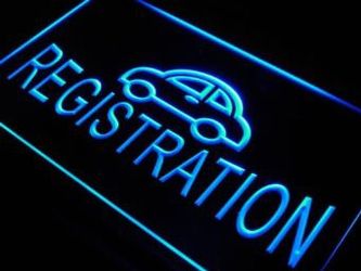 Auto registration & sticker