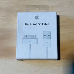 Genuine Sealed Apple 30 Pin To USB Cable GUARANTEED AUTHENTIC Read Info Below!