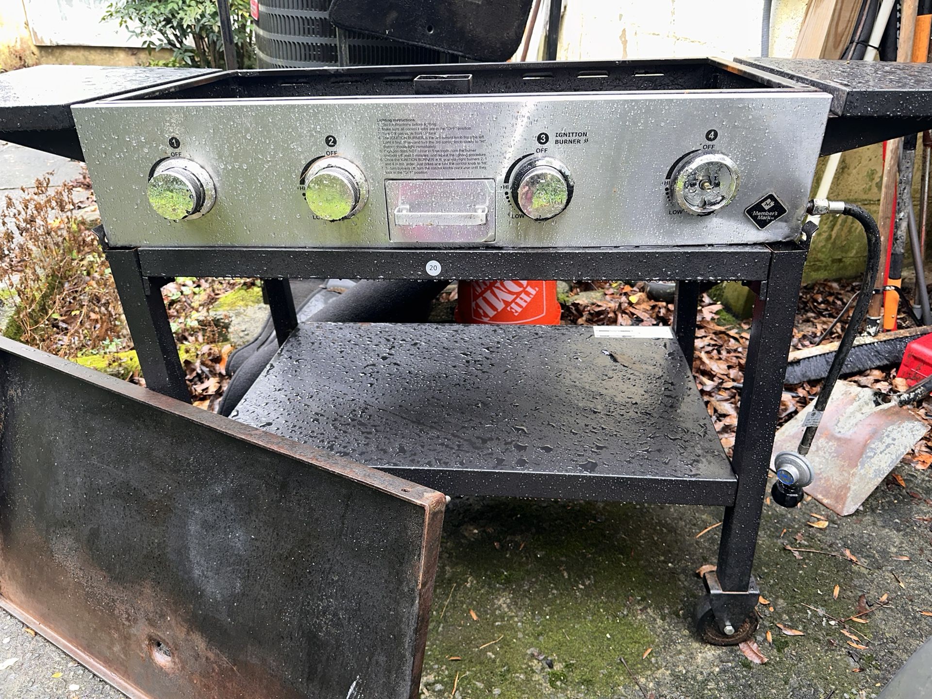 Flat Top Griddle