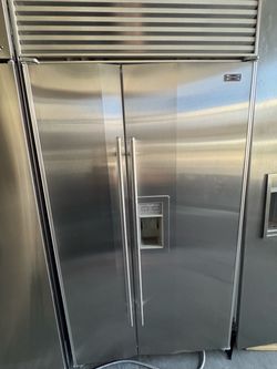 SUBZERO 42” SIDE BY SIDE BUILT IN