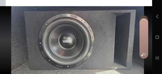 Woofer and Amp
