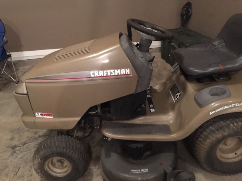 Craftsman LT 1750 limited edition ride lawn mower for Sale in