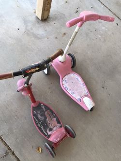 Boy’s scooter