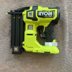 Ryobi HP OnePlus 18 Gauge Brad Nailer 