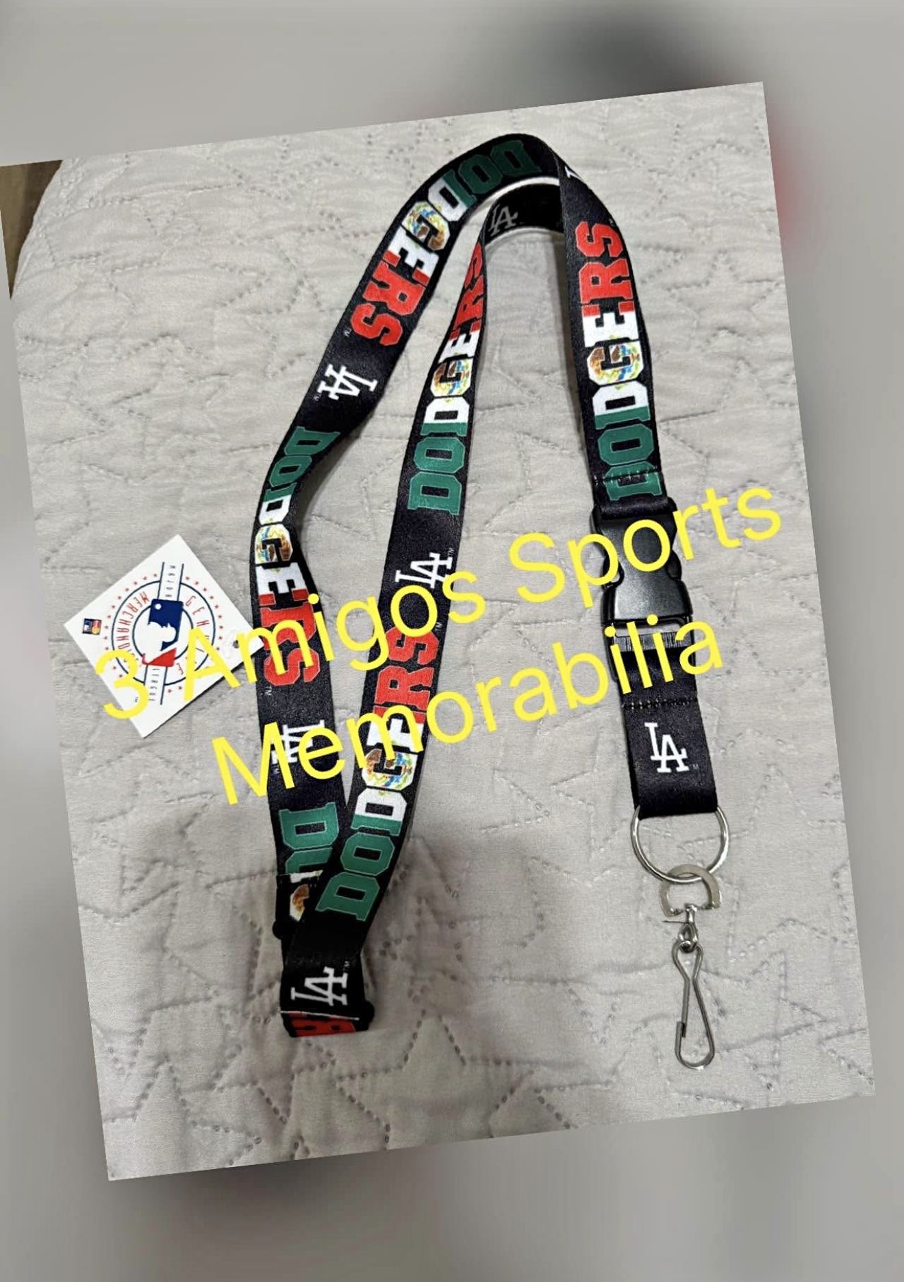 Los Angeles Dodgers Mexican Colors Long Lanyard