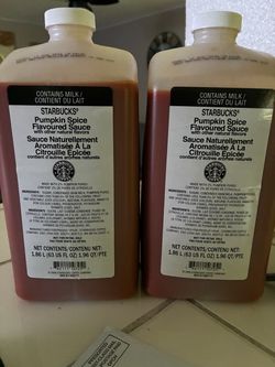 Pumpkin spice sauce