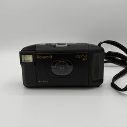 Vintage Polaroid Captiva SLR Auto Focus Instant Camera, Strap & Bag *UNTESTED*