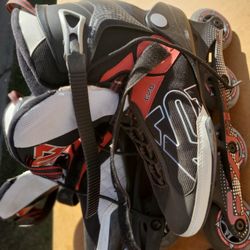 K2 Roller Blades EXO M Tech In-line Skates Men's Size 12 US 