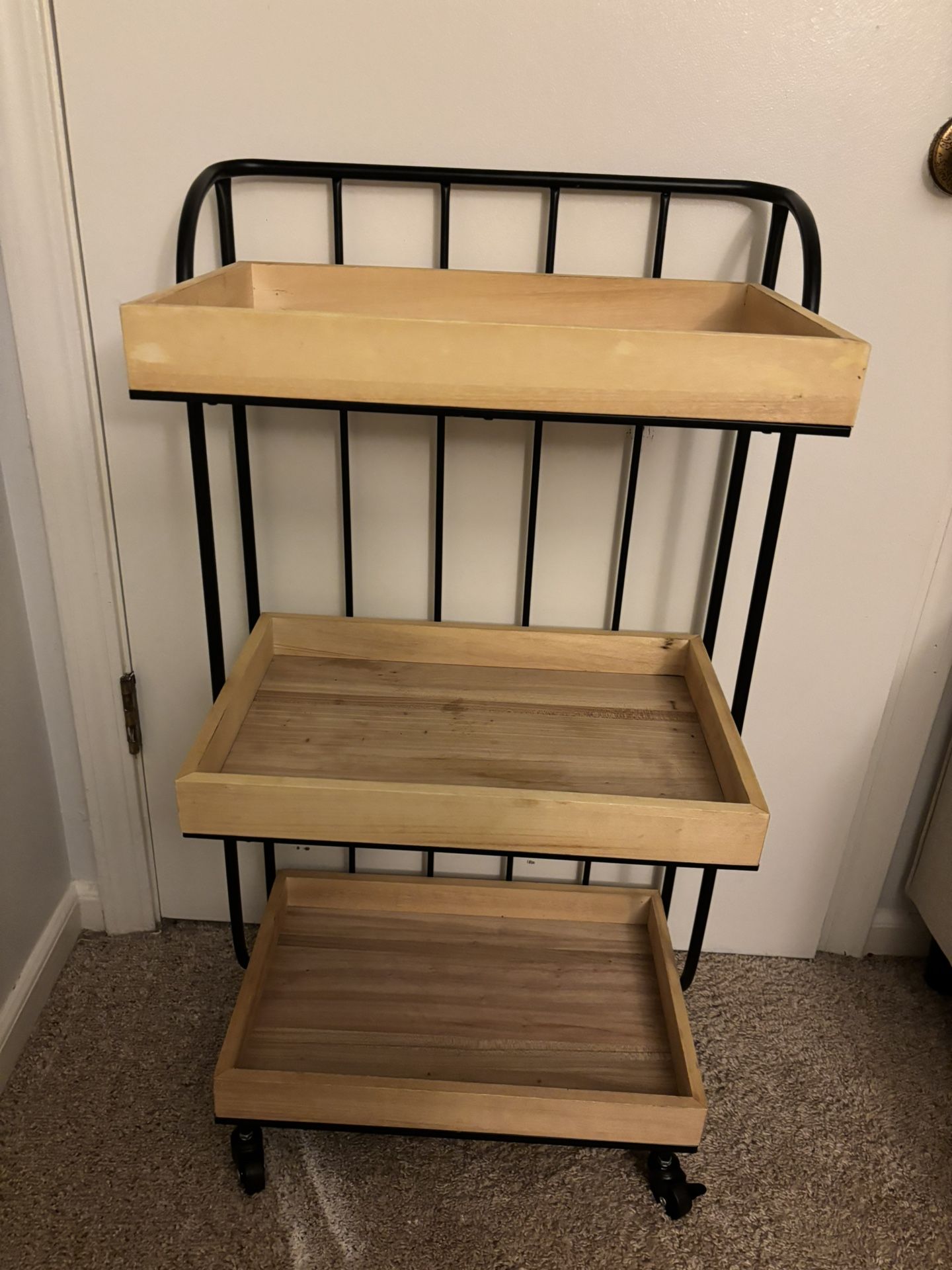 Wooden shelf