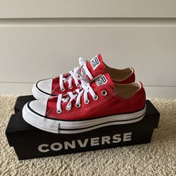 Converse Women Brand New Red Size US 8