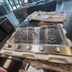 Dacor 36 Inch Propane Gas Cooktop Stainless Steel 