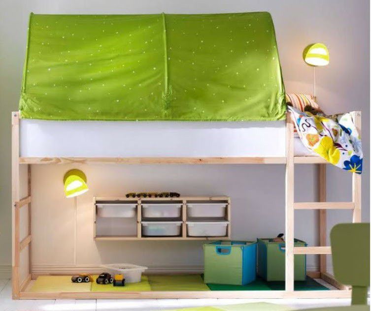 IKEA KURA Kids Reversible Twin Loft Bed