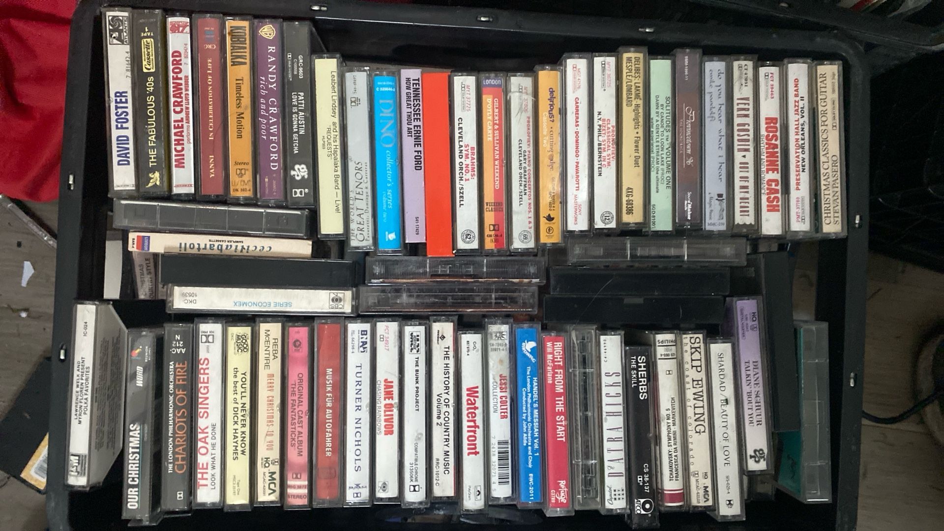 Water cassette .50 Cents A Peace music, jazz music, oldies country records specials today