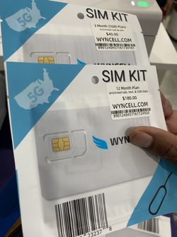 FREE Tablet + a full year of Wyncell Telecom service—unlimited texts, calls, and 5GB of data included!