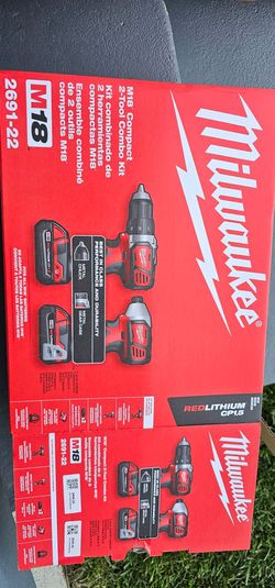Milwaukee compact 2-tool kit