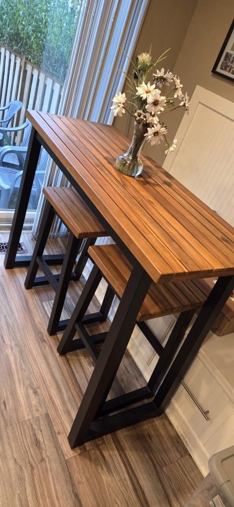 Counter Table And Chairs