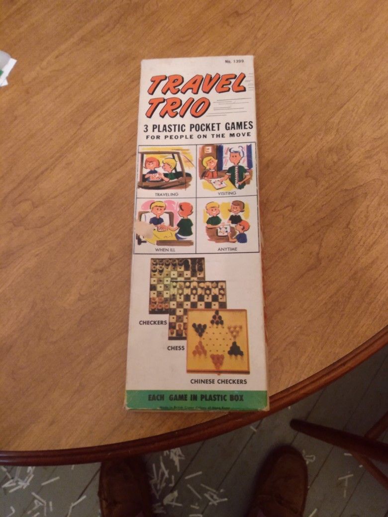 Vintage Travel Games 