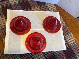 OER Authorized 1960-61 Impala Bel Air Biscayne El Camino Tail Light Lens Each GM Licensed (contact info removed) for 1960 Chevrolet Impala 3 total