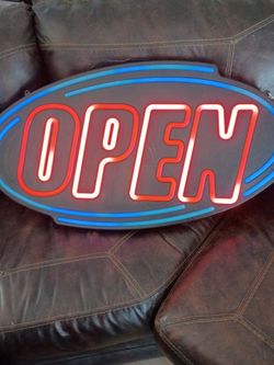 Open sign very eye catcher