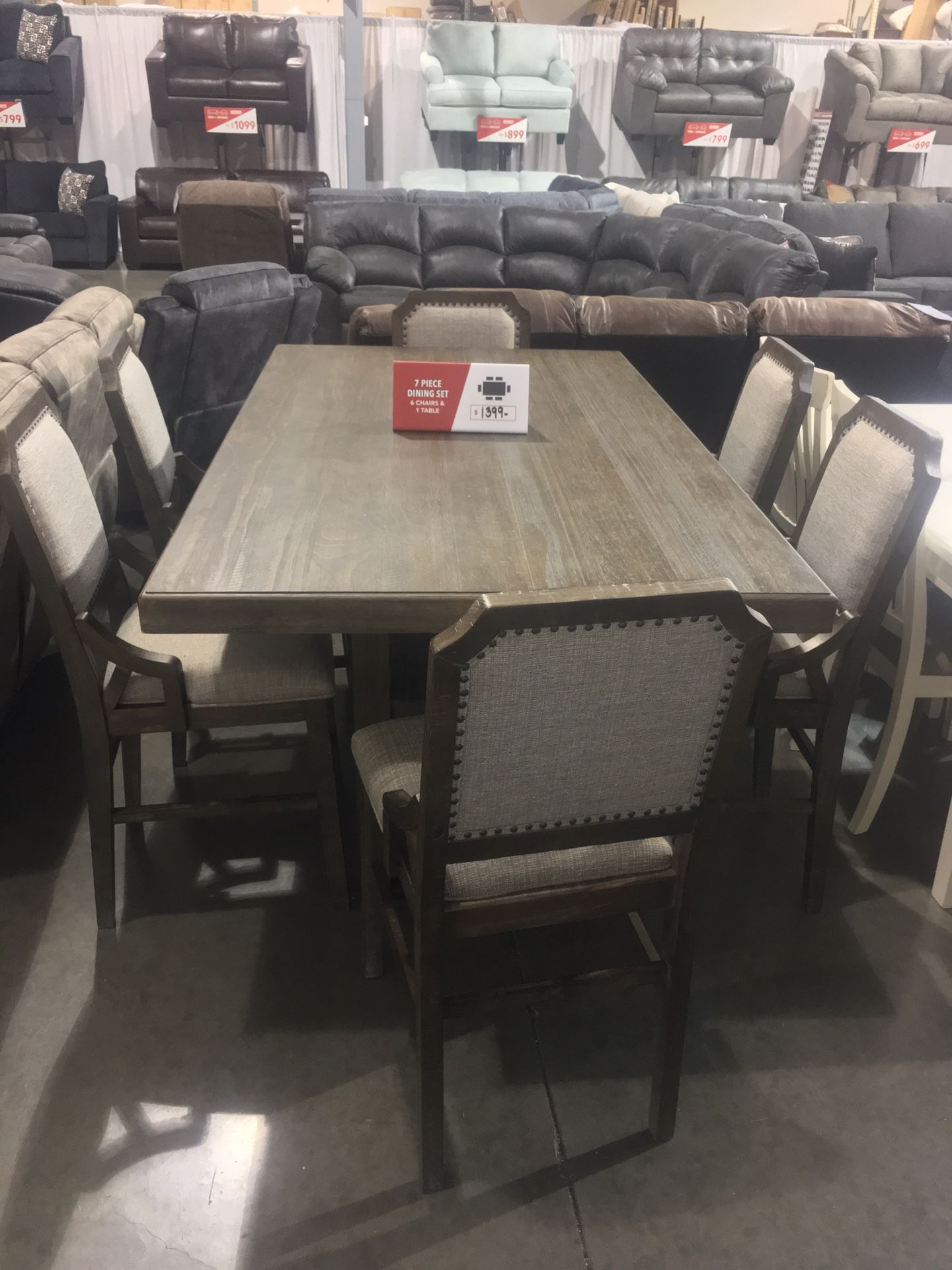 7Pc Dining Table Set Sale