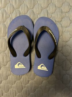 Quicksilver kids flip-flops – blue-size 12