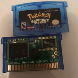 2002 Pokemon Sapphire Version 