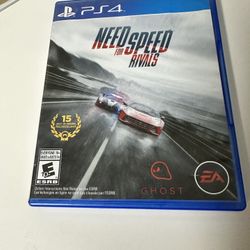 PS4 Need for Speed: Rivals  Video Game -CIB  (Sony PlayStation 4)