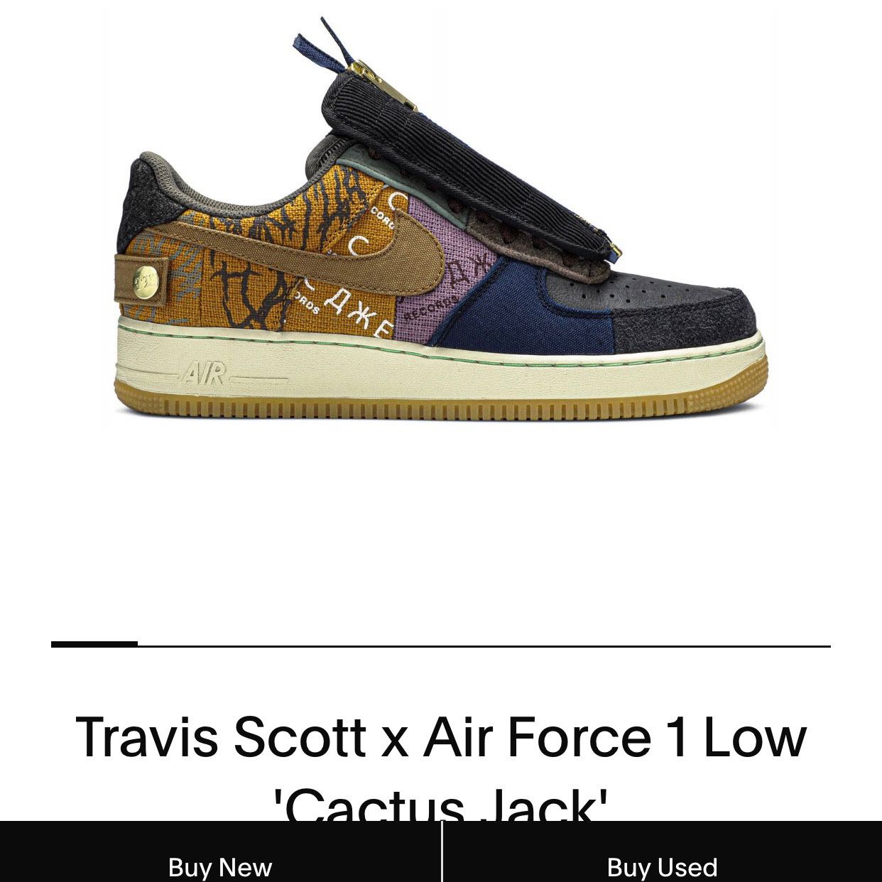 travis scott air forces