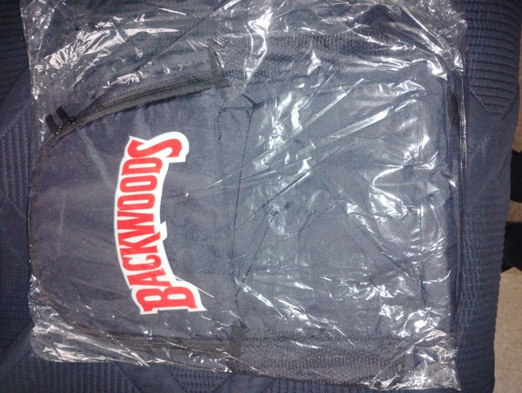 Brand New Original Large Logo Backwards Book Bag