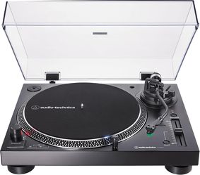 NEW Audio-Technica AT-LP120XUSB-BK Direct Drive Turntable – Black