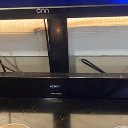 Samsung Subwoofer And Speaker 