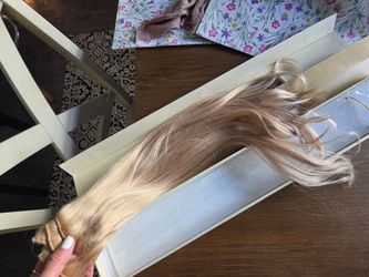 Human hair extensions