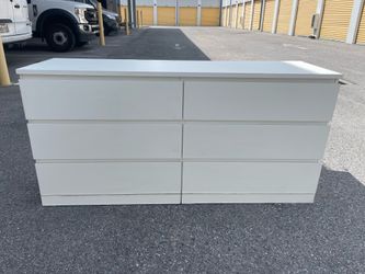 White Ikea dresser