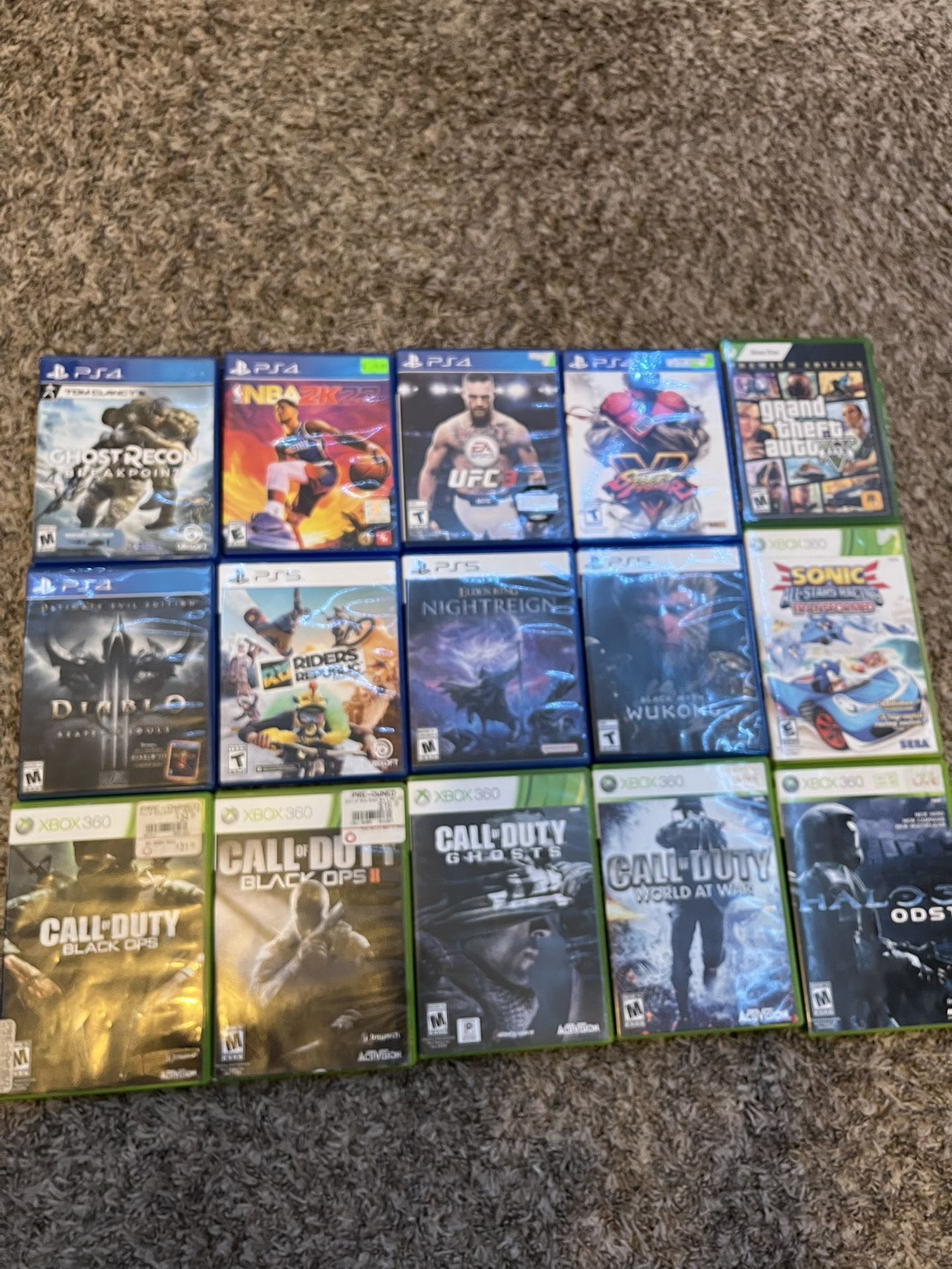 PlayStation 5 PlayStation 4 Xbox One And Xbox 360 Games