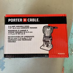 Porter Cable 5.6 Amp Variable Speed Laminate Trimmer