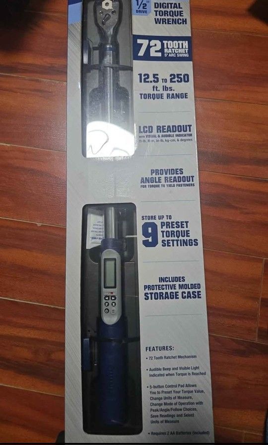 Quinn 1/2 Digital Torque Wrench