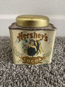 Vintage Hersheys Cocoa Tin Can