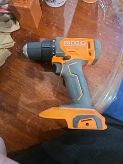 Ridgid 18v Drill no battery no charger