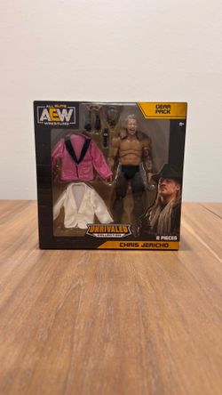 Chris Jericho Unrivaled Gear Pack AEW Action Figure Amazon Exclusive