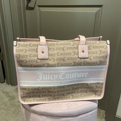 Pink/ Tan Juicy Couture Tote