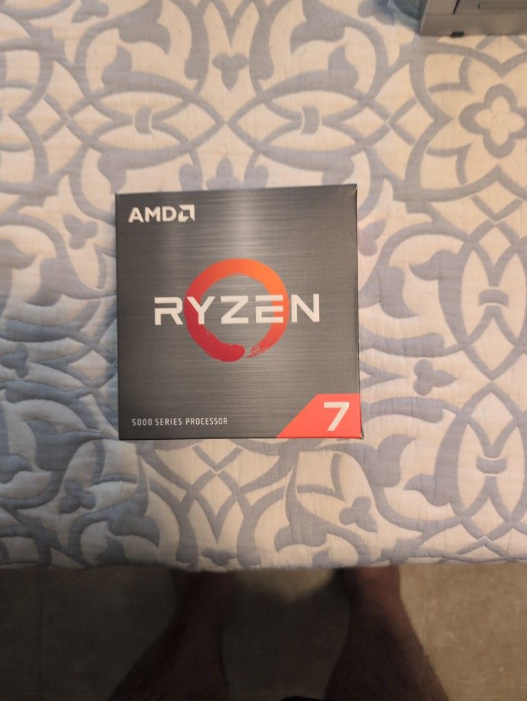 Open Box And Ryzen 7 5800 X 